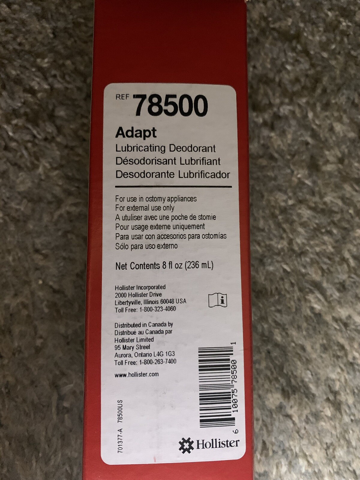 Hollister adapt lubricating deodorant