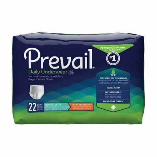 Prevail PV-511 Small Disposable Underwear, 22 Count – 1 Pack
