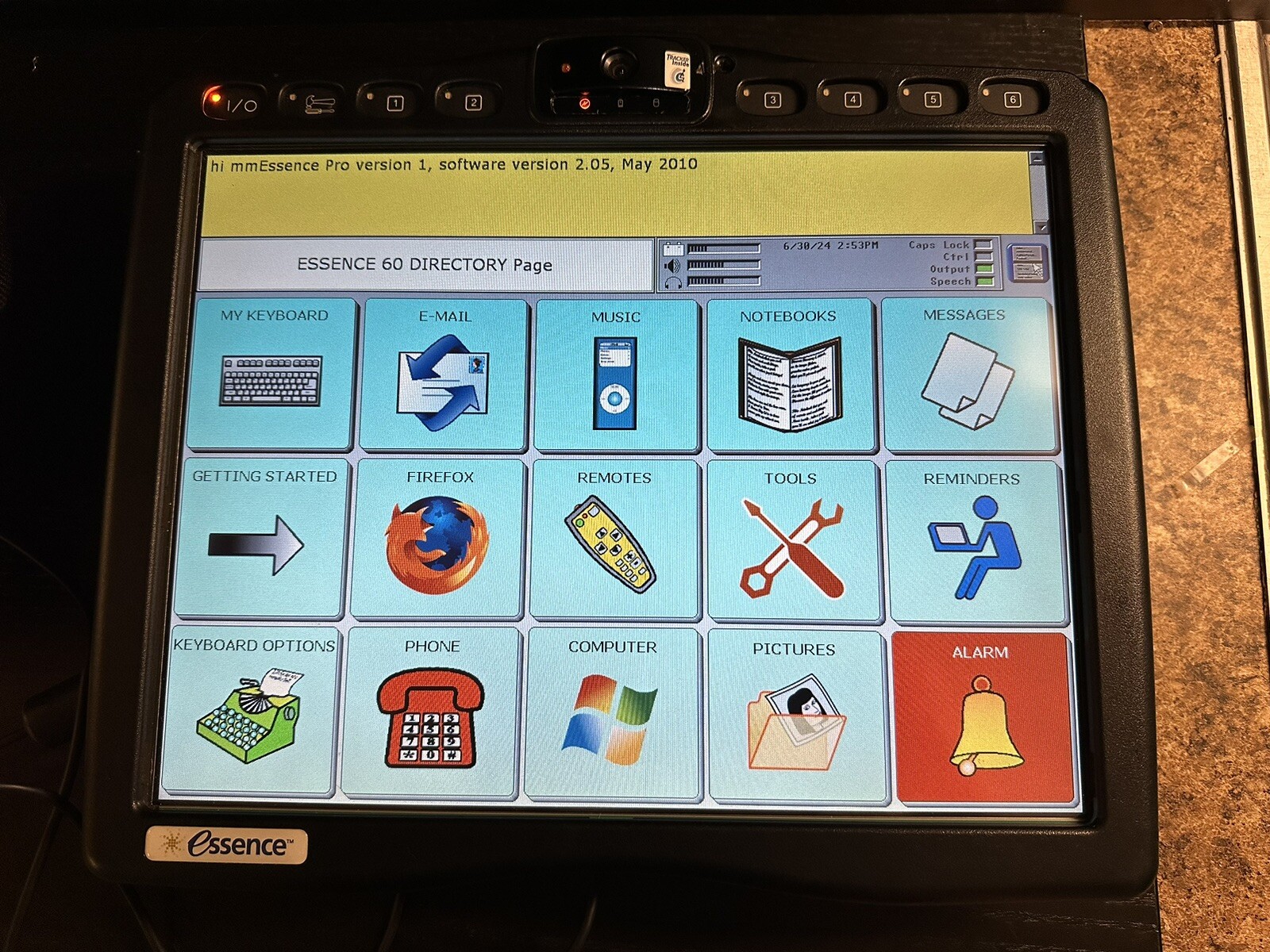 Prentke Romich DynaVox Special Needs Learning and Communication Device Lot READ