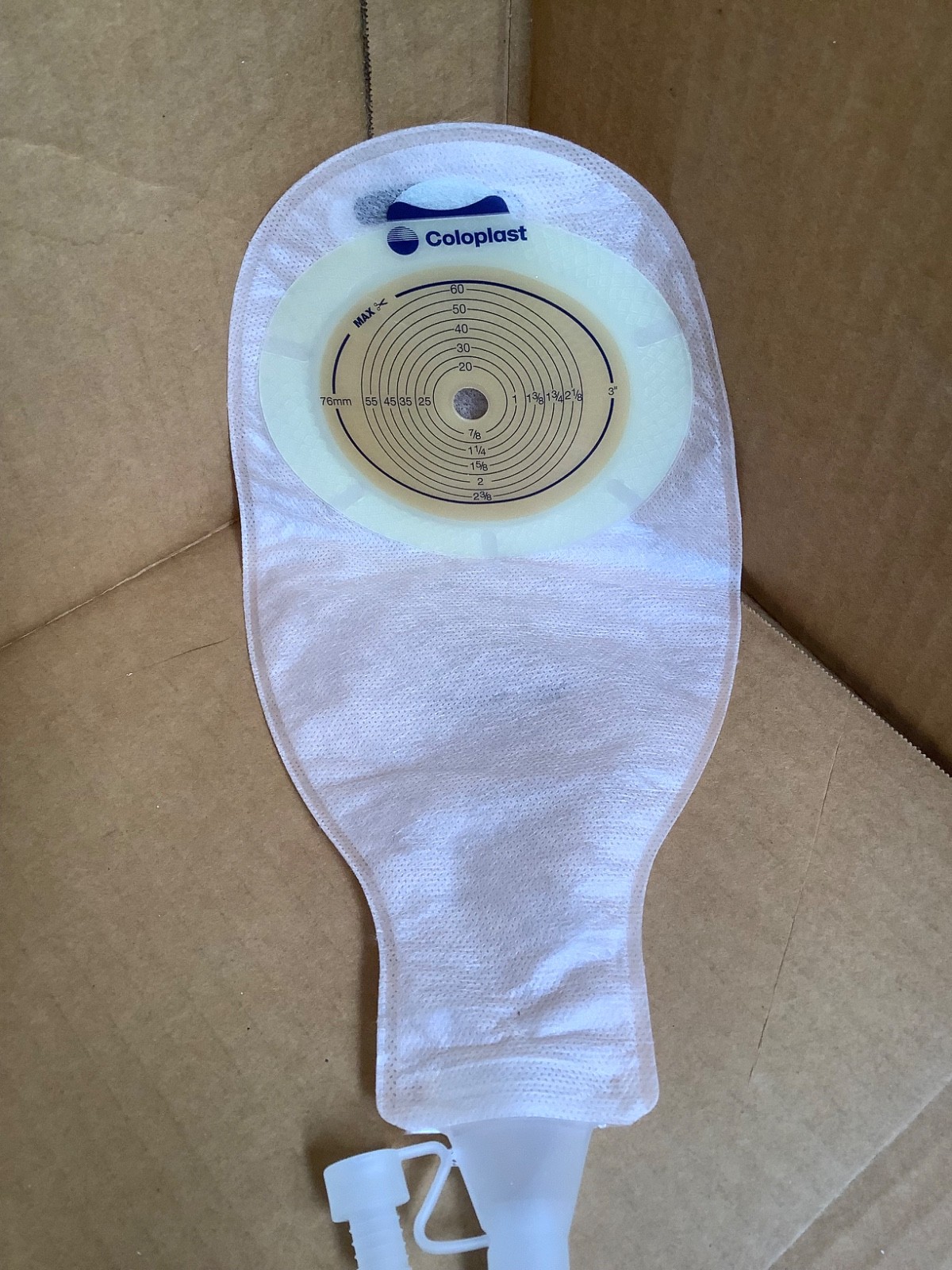 Coloplast 19004 Sensura One Piece Drainable Ostomy Pouch w/ Soft Tap