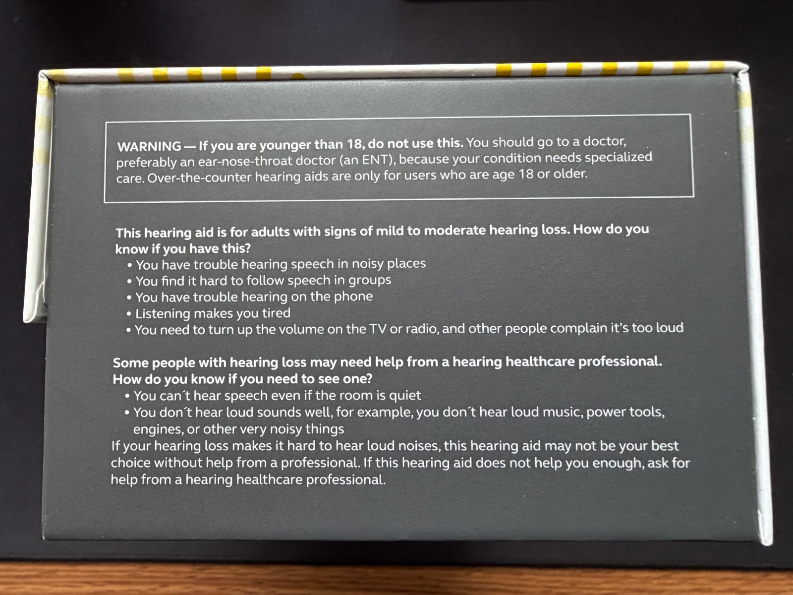 NEW Jabra Enhance Select 700 OTC Hearing Aids Bluetooth Rechargeable Gold