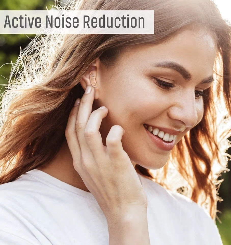 NuvoMed Inside-the-Ear Hearing Digital Amplifier Aid with Case(2 for 1 SPECIAL)