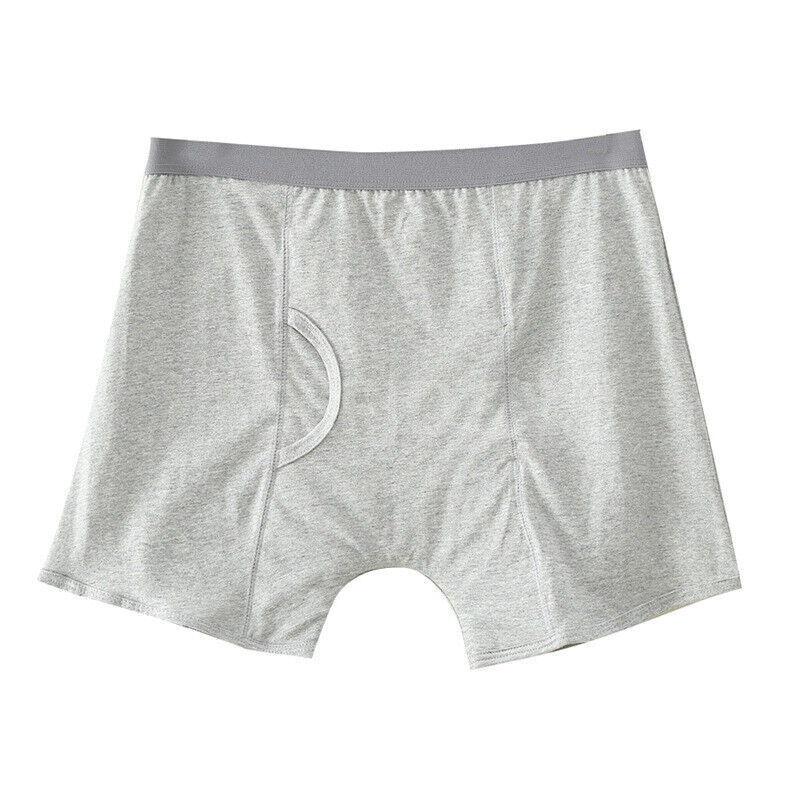 2PC Men Leak-Proof Underwears Underpants Leakage Prevention for Elderly Patients