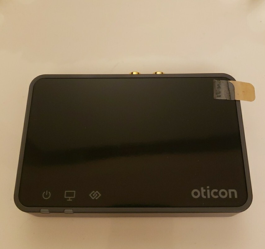 OTICON TV ADAPTER 3.0 TVA3 DOLBY DIGITAL HEARING AID KIT – NEW OPEN BOX – UNUSED