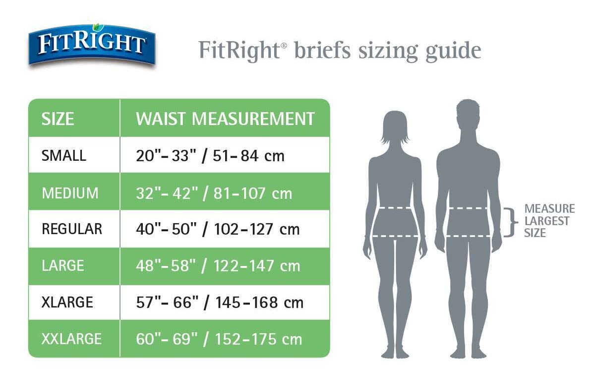 FitRight Extra Small Blush Pink Incontinence Briefs 20 Count Hospital Quality