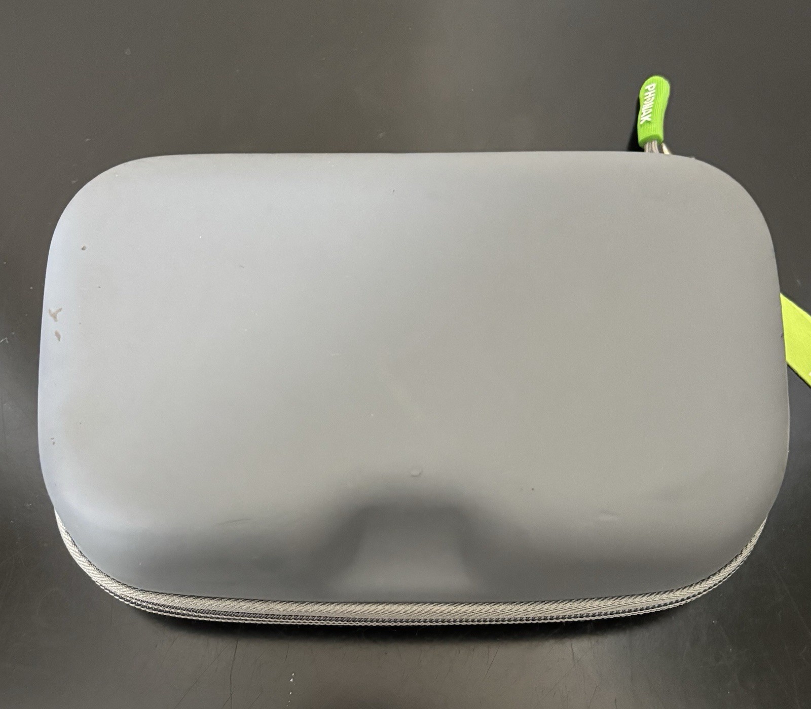 Phonak Zipper Hearing Aid Storage Travel Case Gray Soft Shell Zipper Case