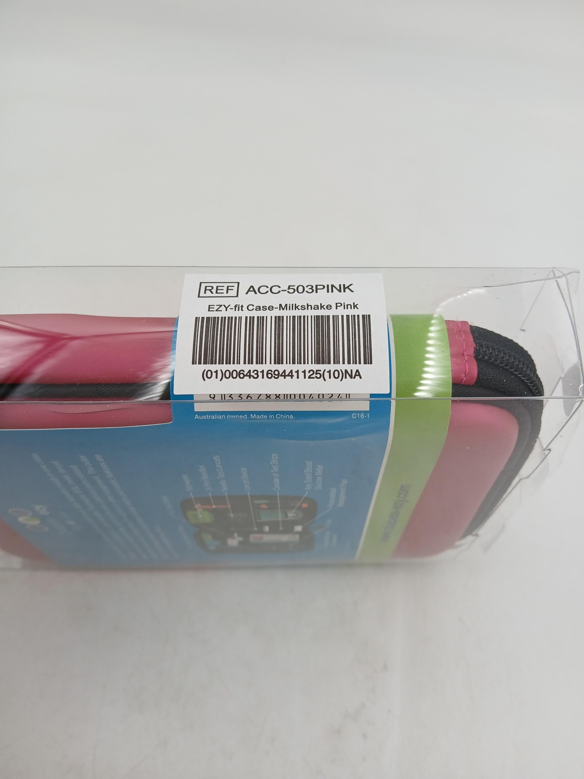 Diabete-ezy Ezy-fit Case Watermelon Pink Diabetes Hard Case New ACC-503PINK