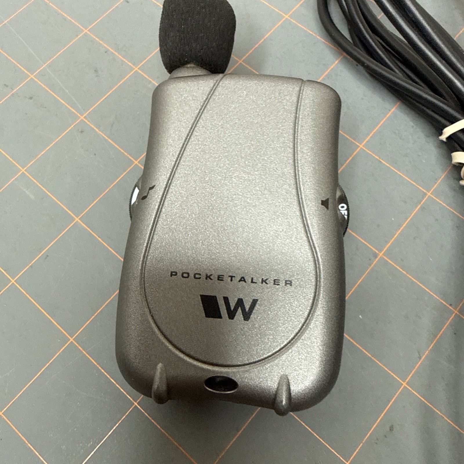 Williams Sound PKT D1 Pocketalker w/ Sony Headphones & 12′ extension jack