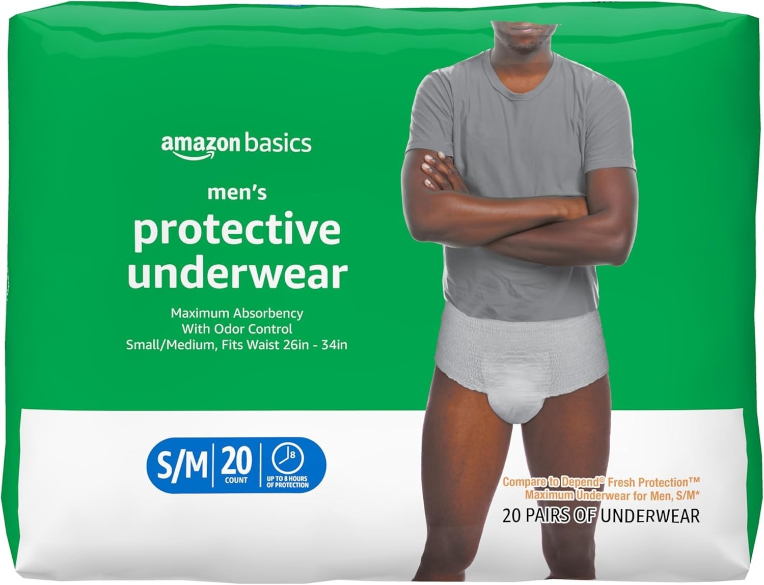 Men’s Incontinence Underwear Max Absorbency Leakproof All-Day Comfort