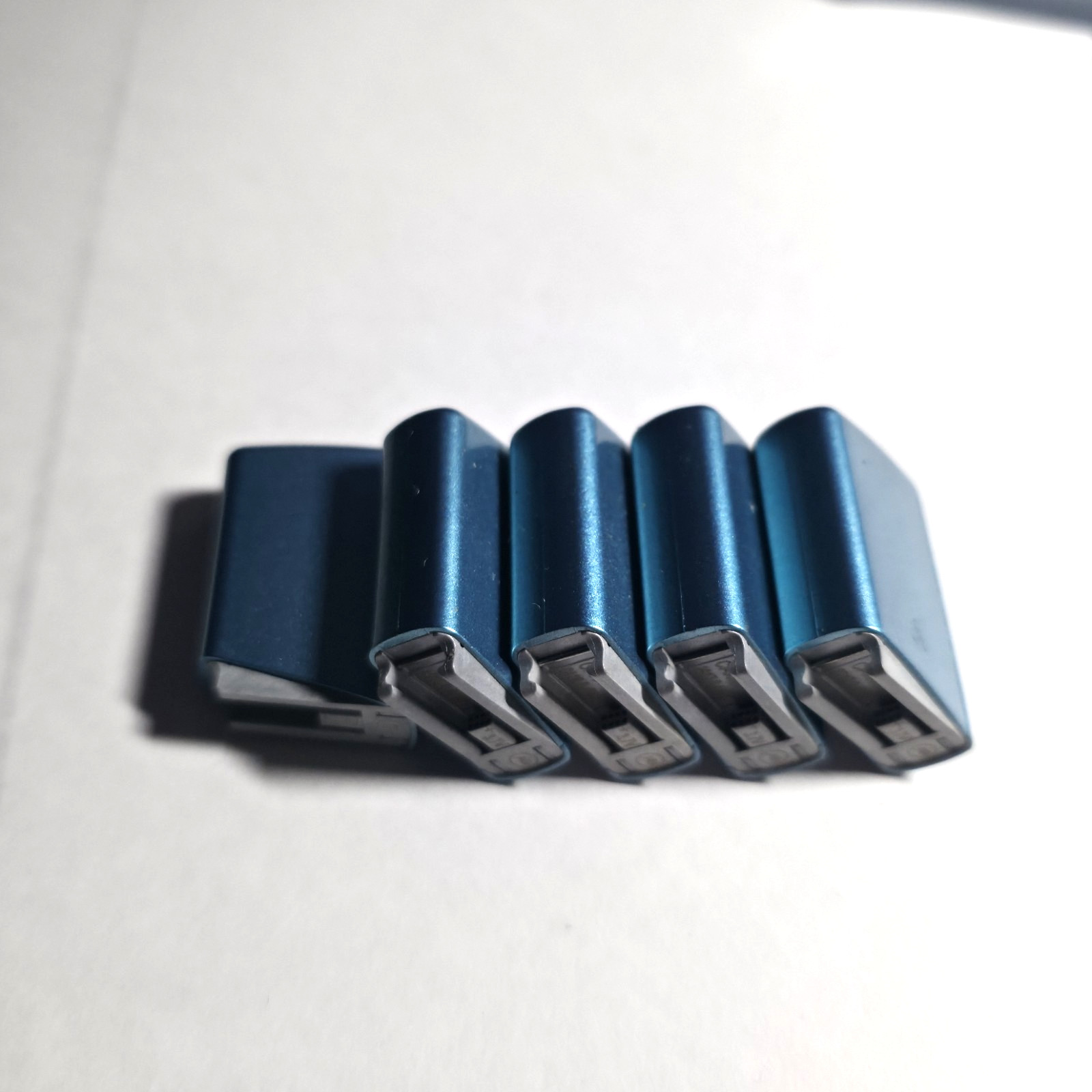 Lot Of 5 Advanced Bionics Naida CI 5511 Powercel Battery FOR PARTS AND REPAIR