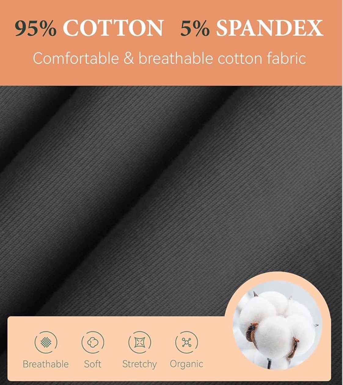 Urinary Incontinence Postpartum Underwear for Women Washable Leak Proof Odor NWT