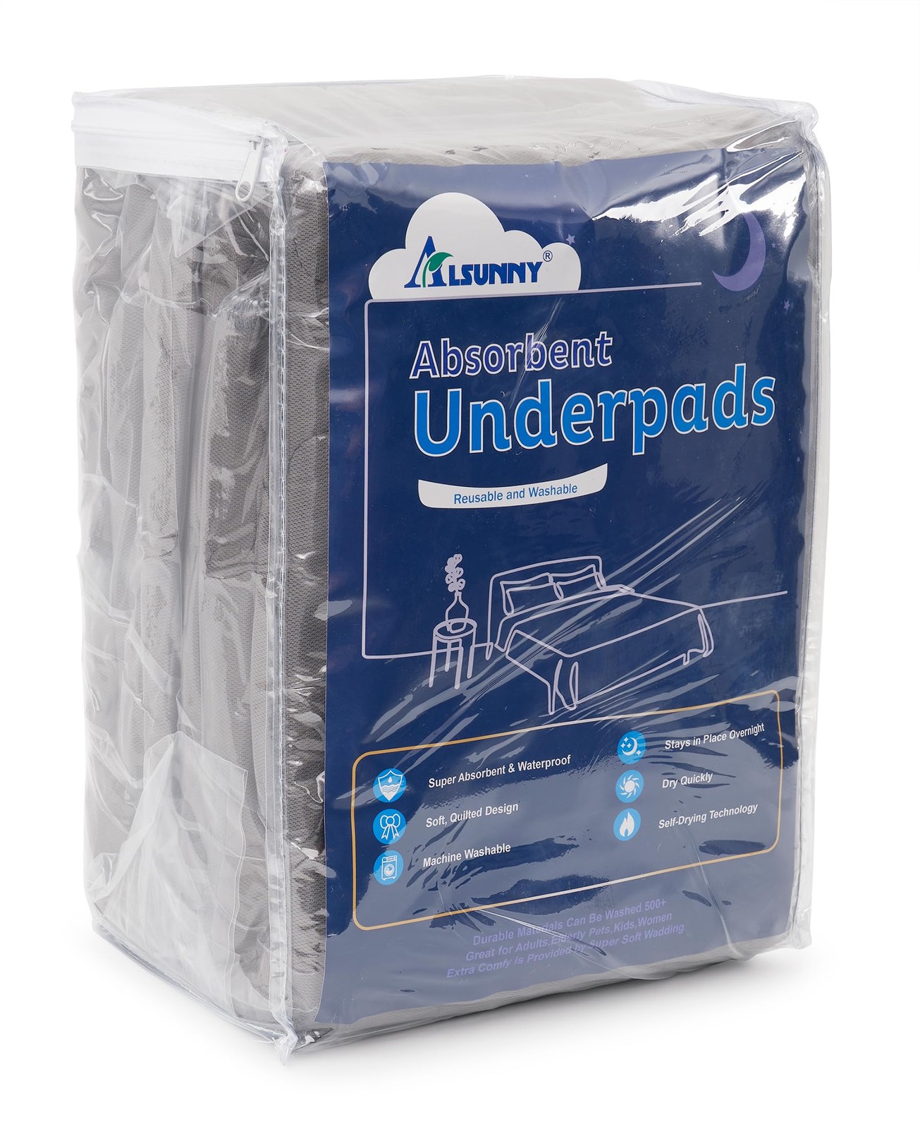 Hospitals Reusable Bed Pads Incontinence Waterproof Washable 36×52 Inches