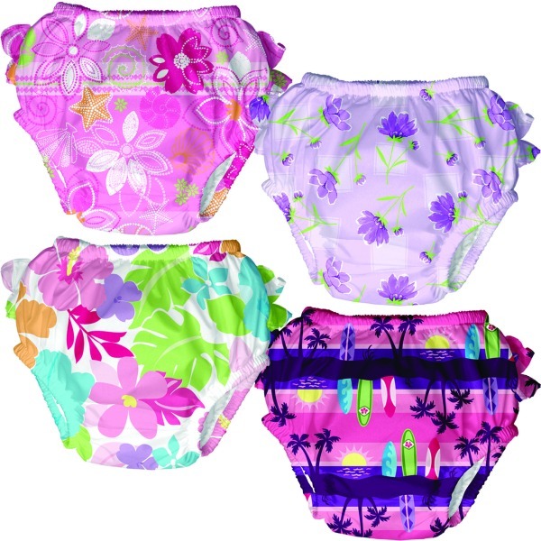 Baby IPLAY 6 month Swim Diaper Reusable Waterproof Public Pool Swim Class Small