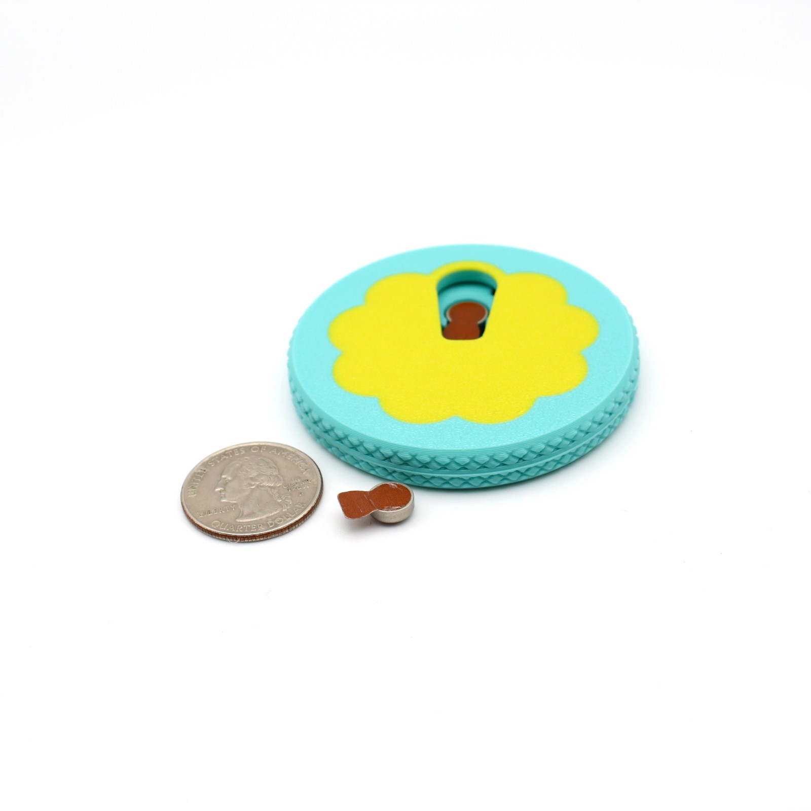Hearing Aid Battery Case for #312 Batteries | Ultra Thin Rotating Battery Holder