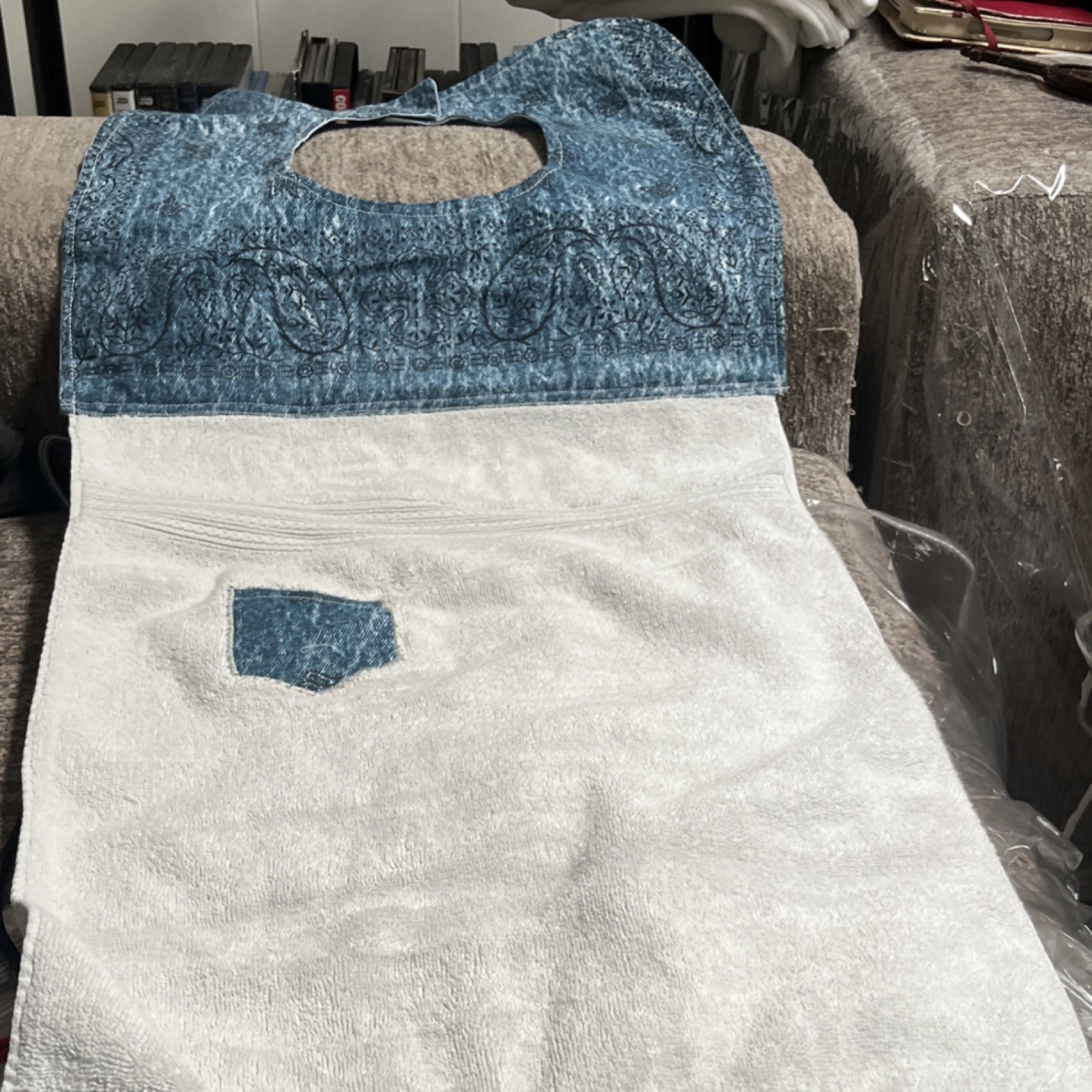 Adult Bibs,Adult Clothing Protectors, Extra large 30L x 20W Homemade