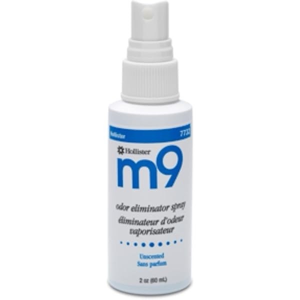 Hollister m9 Odor Eliminator Spray for Ostomy Care, Unscented, 2 OZ, 1 Pack