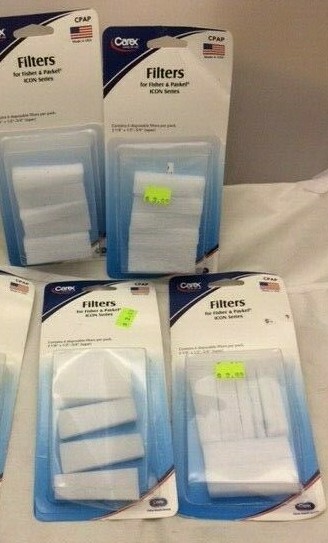 Carex Filters for Fisher & Paykel ICON Series CPAP C12500 (4 pack) 24 count