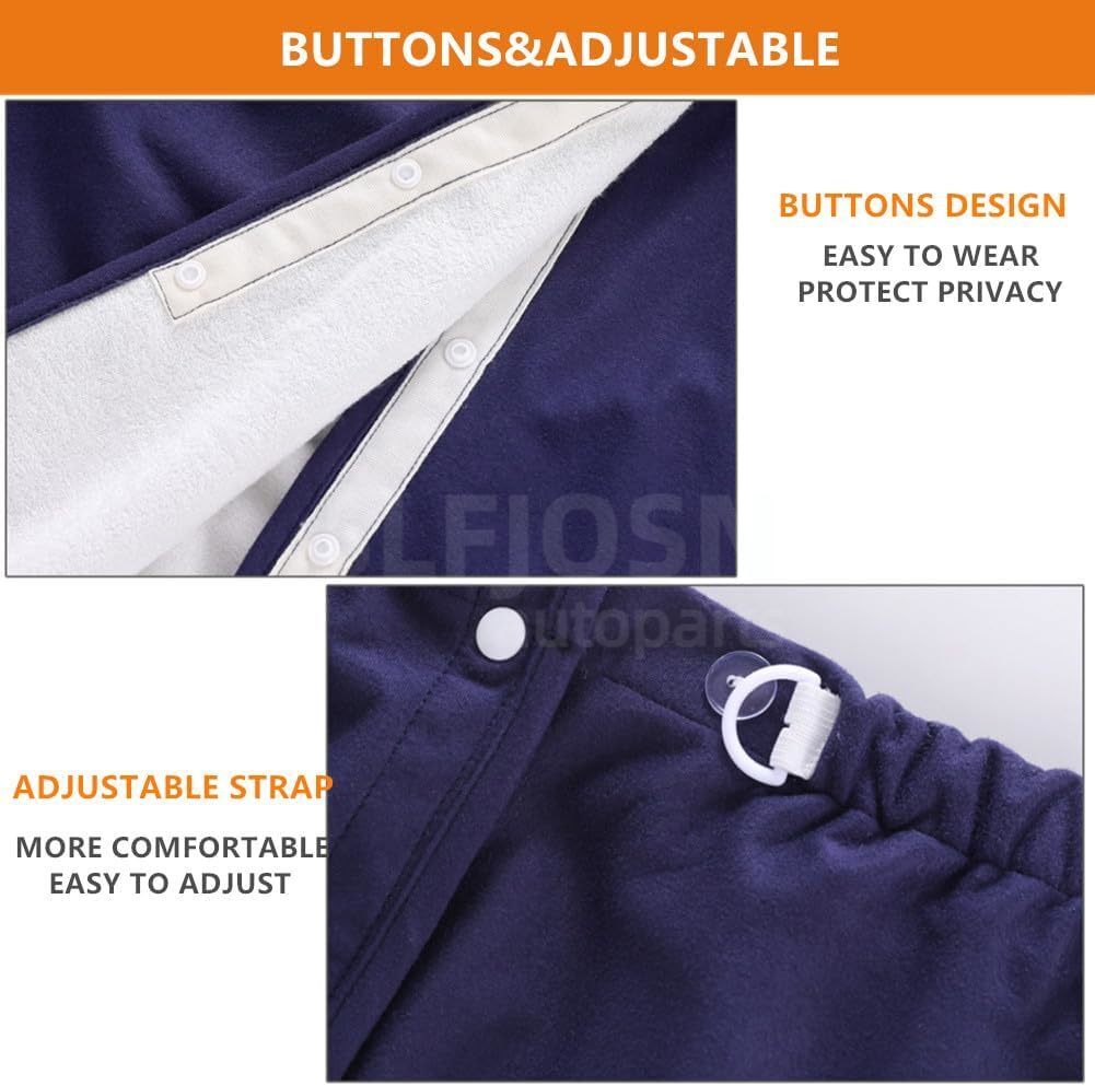 Adult Diaper Skirt Wearable Incontinence Bed Pads Washable Breathable Leakproof
