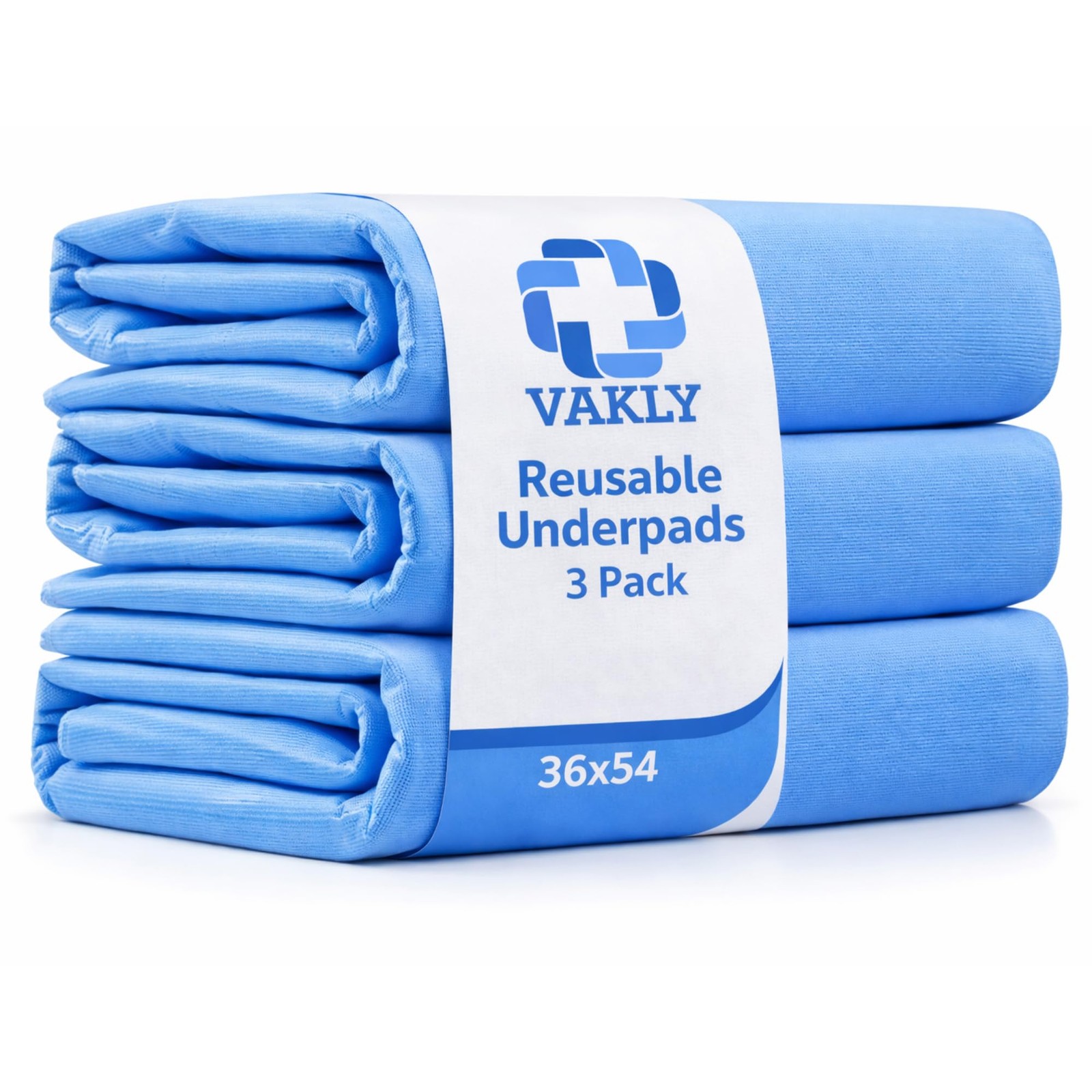 3 PCS XL Washable Reusable Underpads 36×54 Inch Waterproof Absorbent Bedding