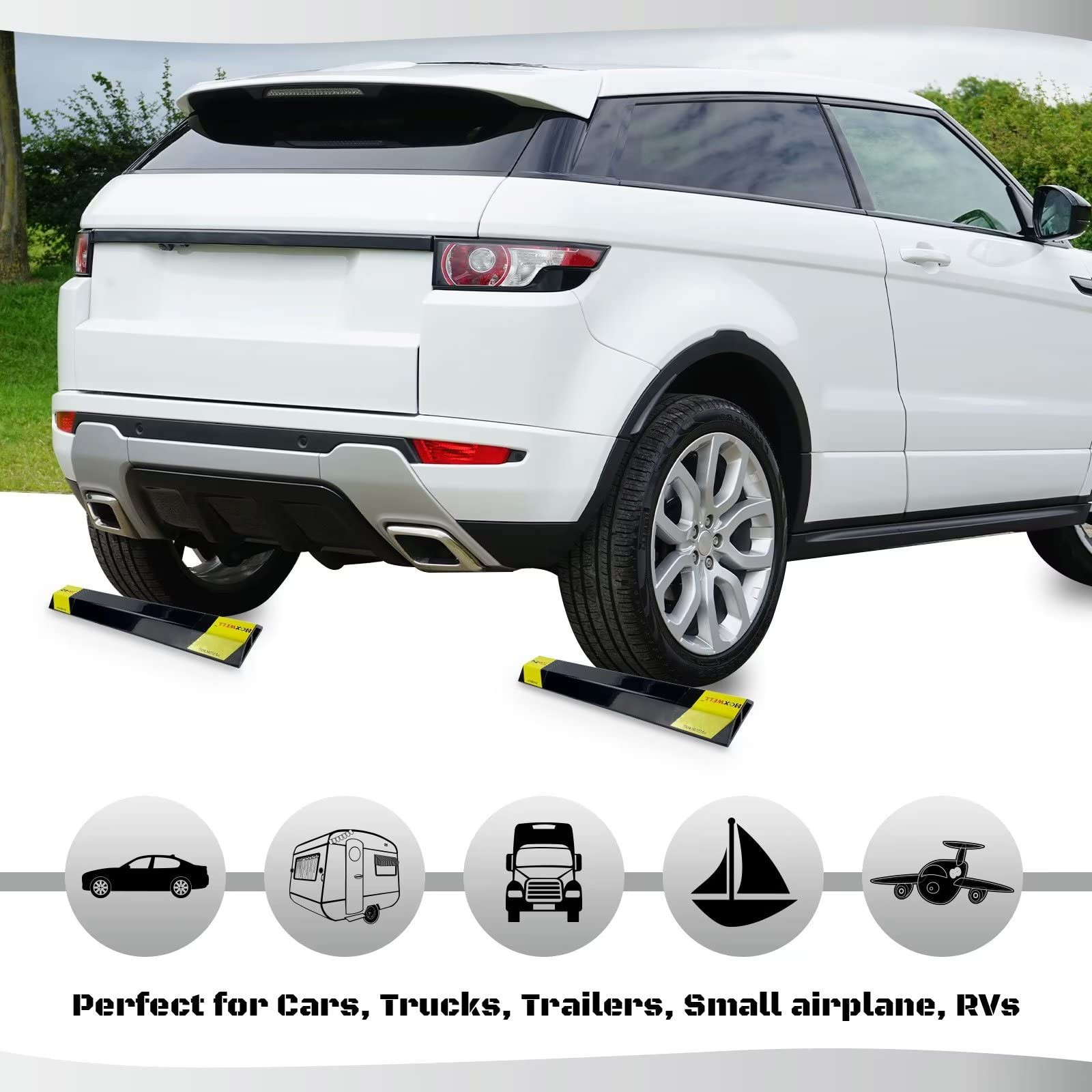 16″ 2 Pcs Heavy Duty Parking Aid for Garage, Parking Gadgets Protects Car and…