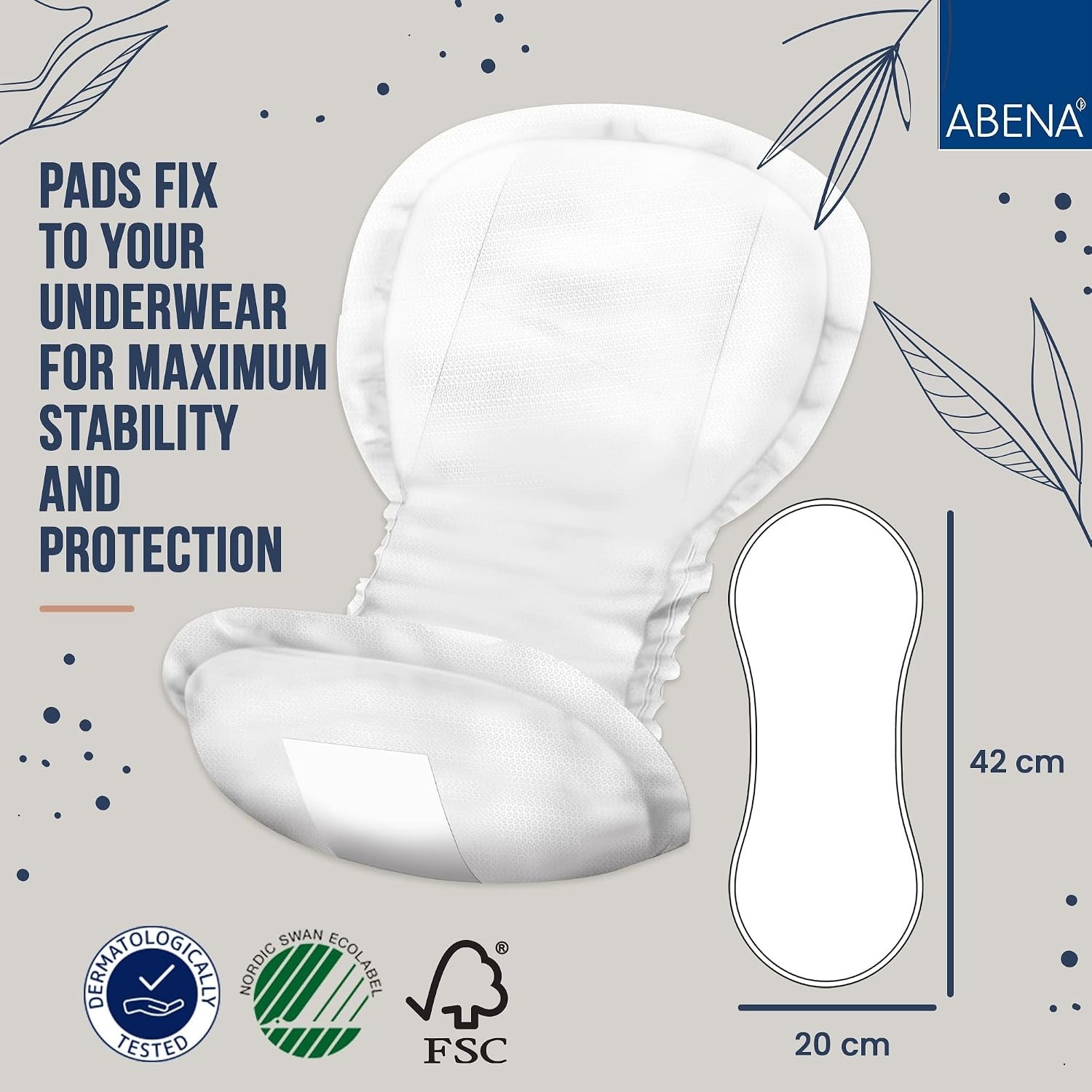 15 Count Maternity Pads – Breathable & Dermatologically Tested Comfort