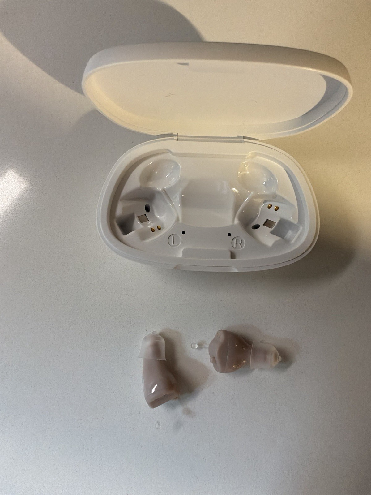 Nebroo Pro 2.0 OTC Rechargeable Hearing Aids Complete In Box Open Box