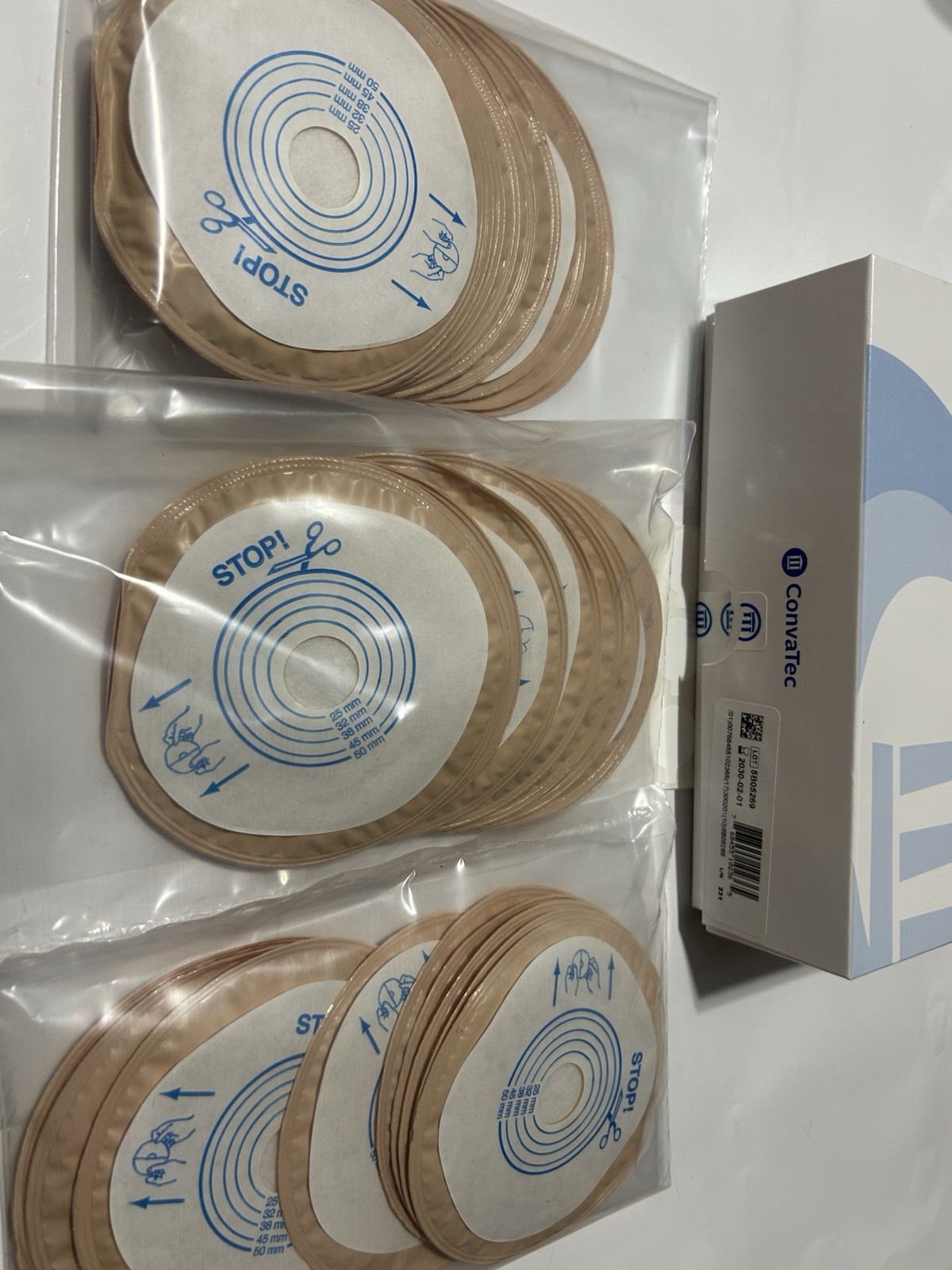 Convatec ActiveLife One Piece Stoma Cap #175611 Box of 30 NEW FREE SHIPPING!