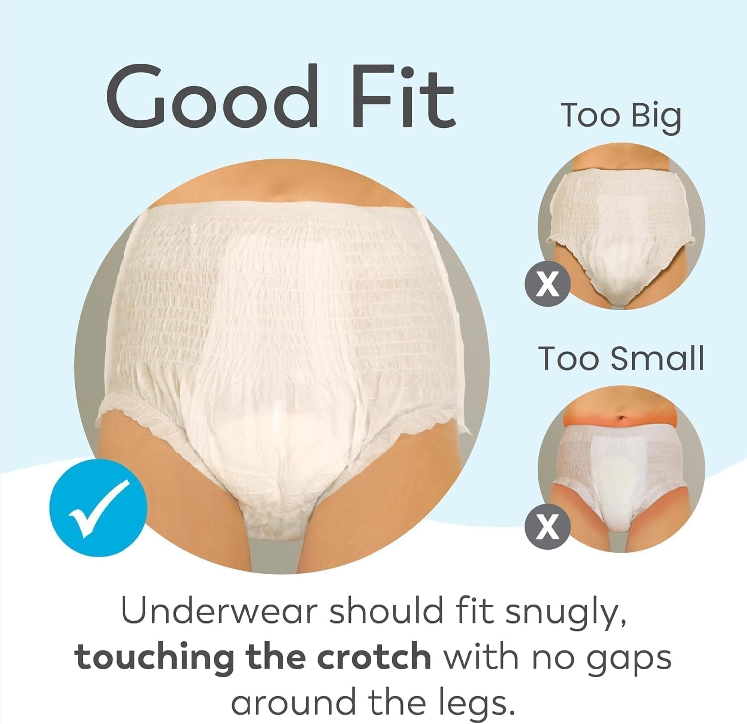 Swimmates Adult Bowel Containment Swim Brief, Large, Reusable, Case of 72