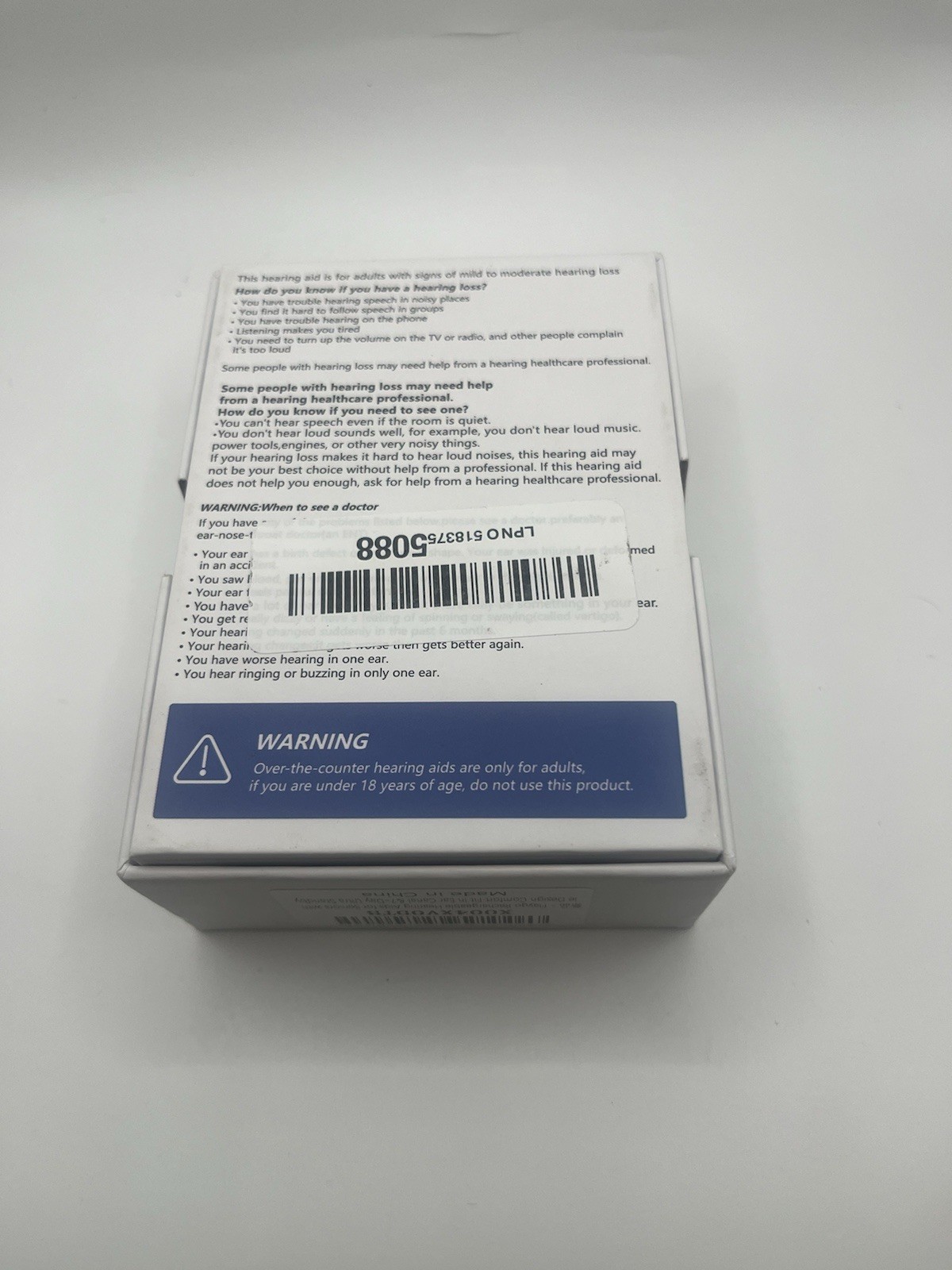 FlayGo Rechargeable Hearing Aids GM – 915T Noise Cancellation New In Opened Box