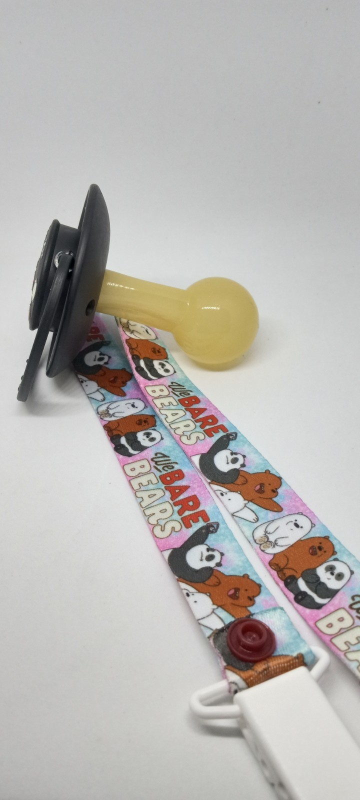 Adult Pacifier Dummy – Vintage Inspired-Read Description- We Bare Bears- ABDL