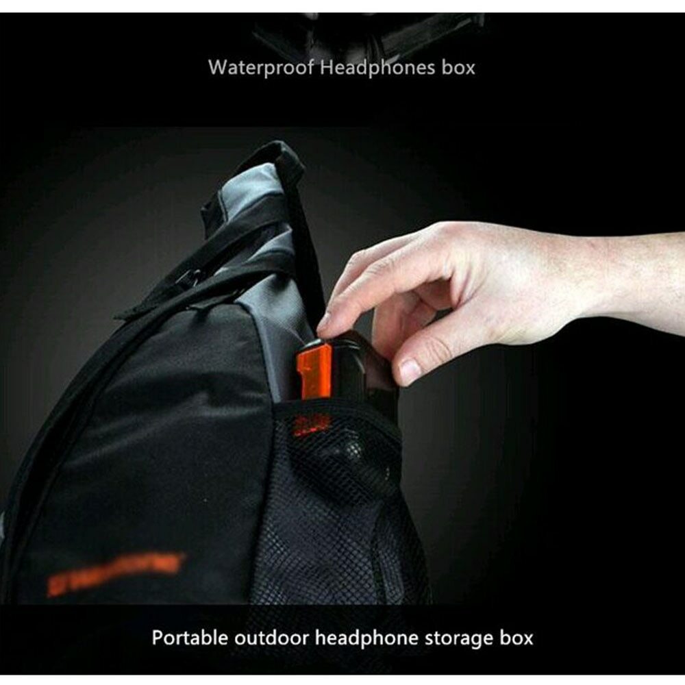 Waterproof Hearing Aid Hard Case IEM Earphone Storage Carrying Box Holder Small