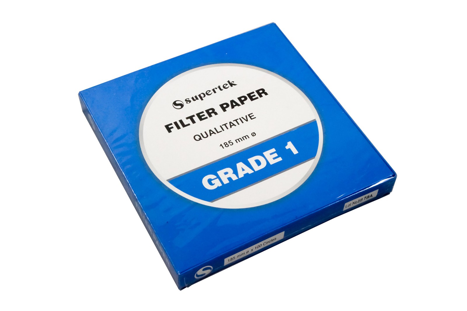 100 PCS 185mm Qualitative Filter Paper Grade 1 Laboratory Science Sheets Set