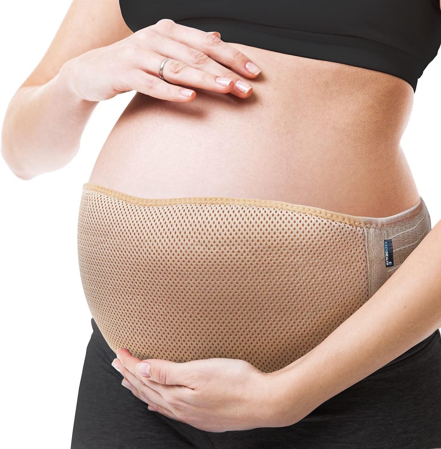 KEENHEALTH MATERNITY BELT — LARGE — Belly Band – Lower Back Support – NEW