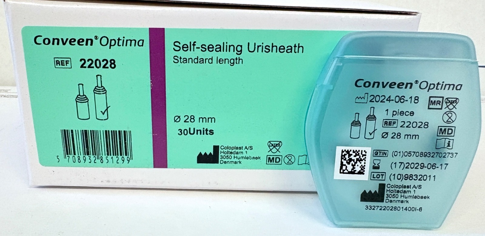 Conveen Optima Self-Sealing Urisheath (BOX/30)