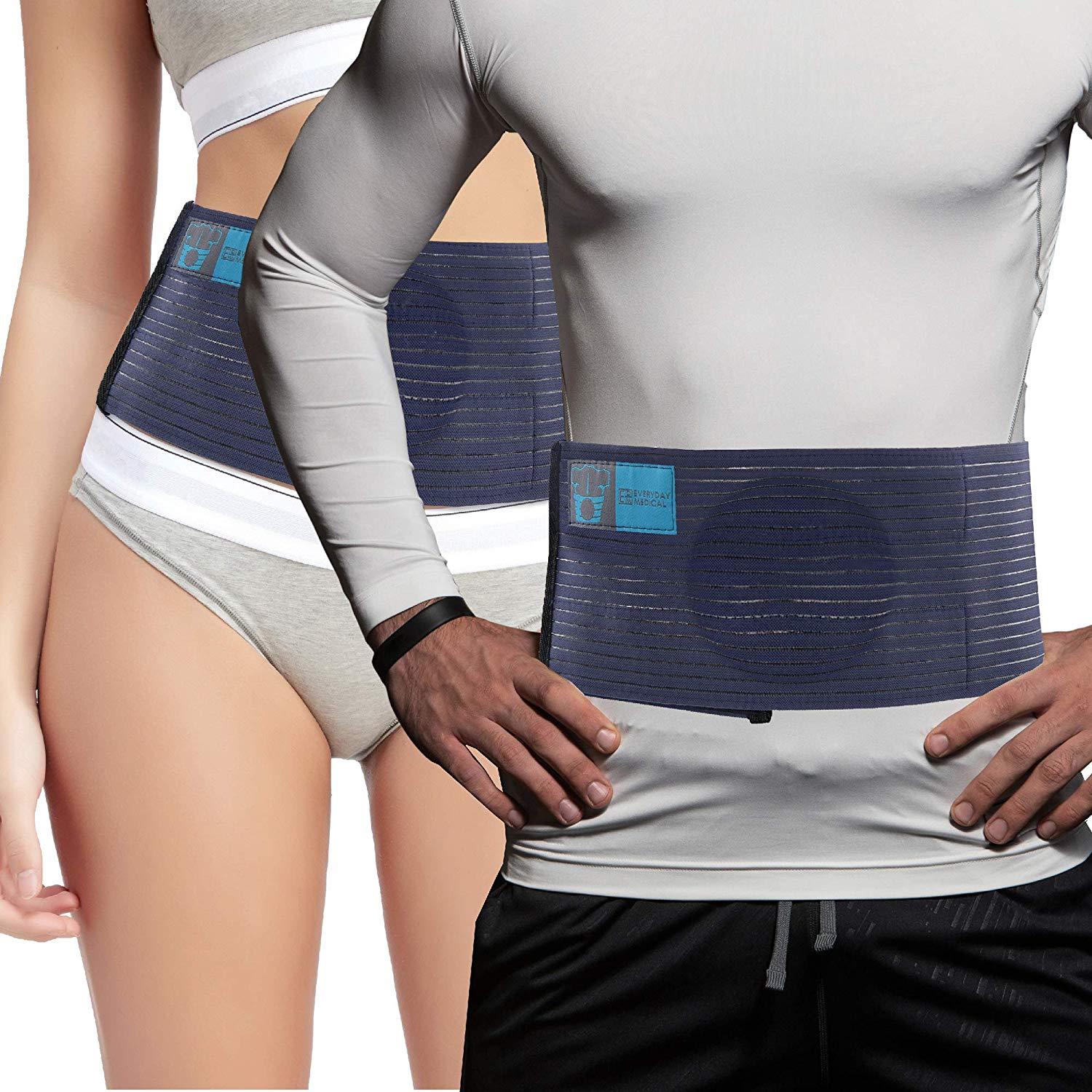 Umbilical Hernia Belt – for Women and Men Ð Abdominal Hernia Binder for Belly Bu