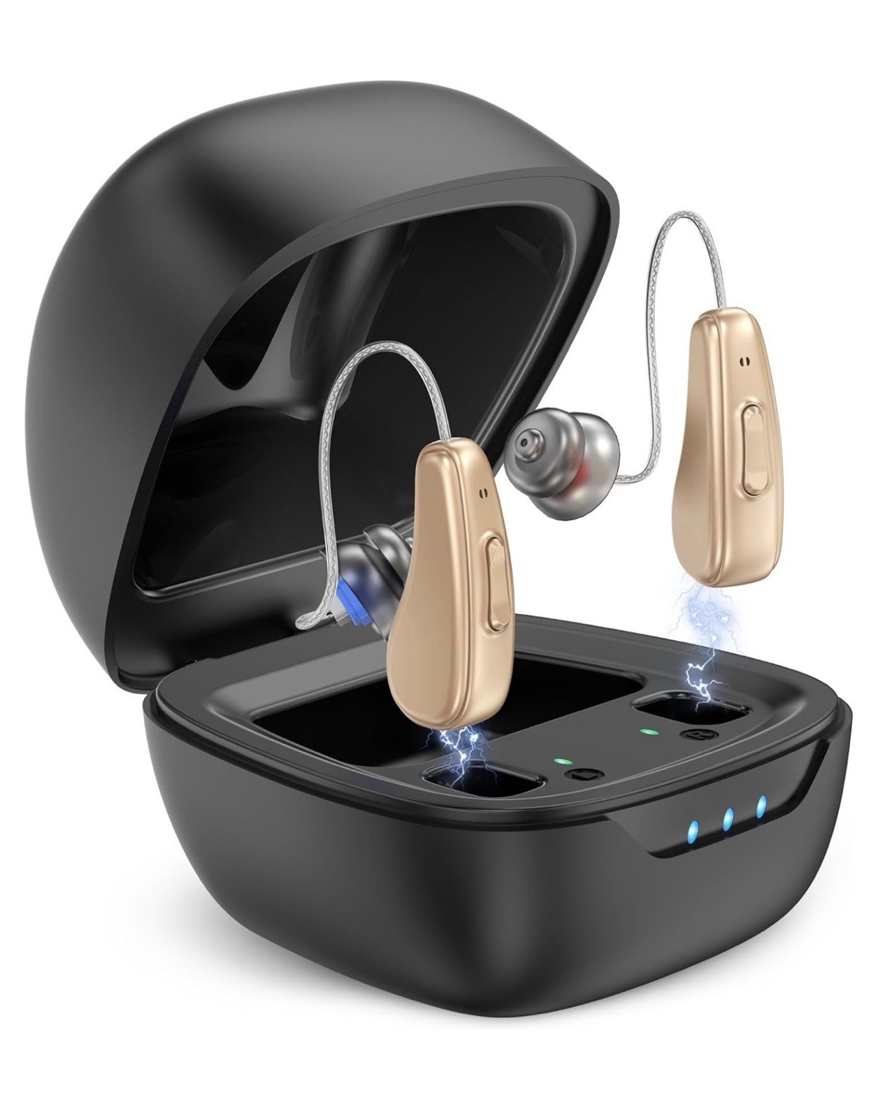 Hearing Aids for Seniors Rechargeable with Noise Cancelling,Hearing Amplifie
