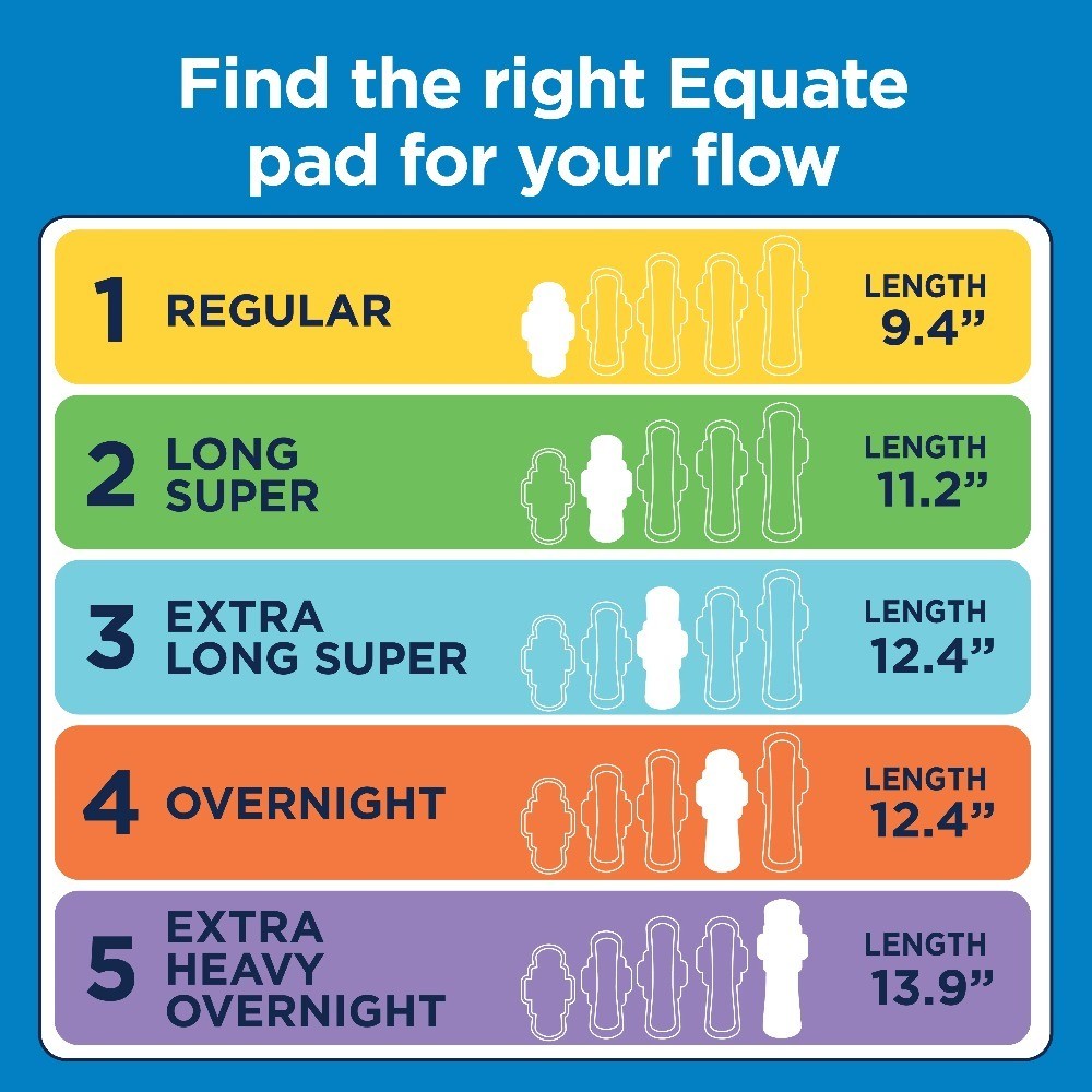 Ultra Thin Pads with Wings, Size 4, Overnight Absorbency, Compare to Always (38