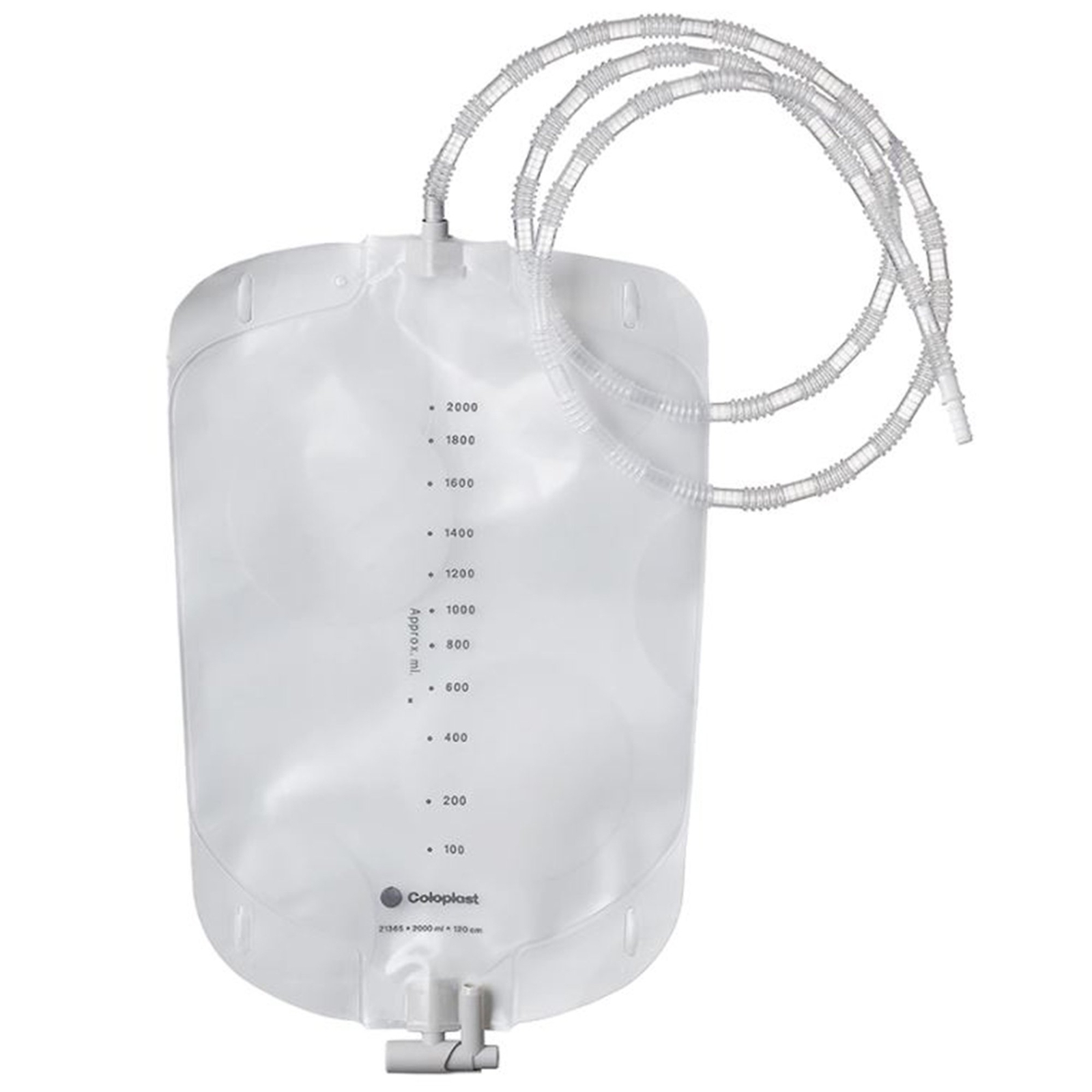 Assura Ostomy Night Bag 2000 mL 21365 10 Ct