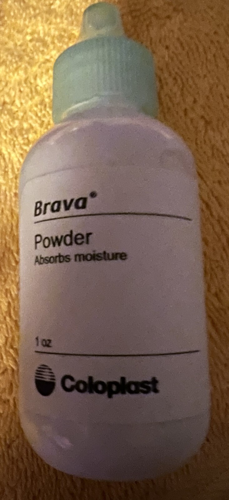 Lot of 5 Coloplast 19075 Brava Ostomy Absorbing Powder 1oz Bottles Exp.2023