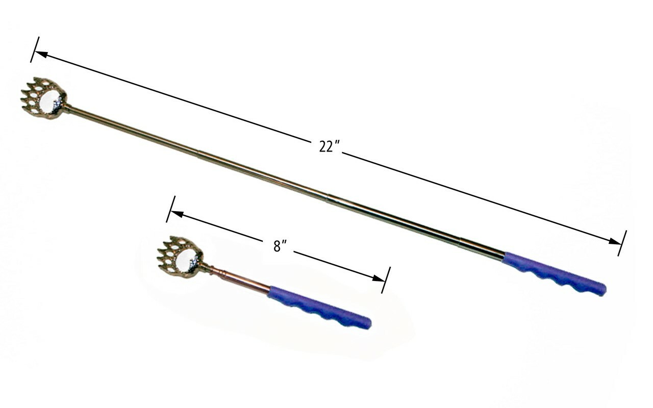 RMS Telescoping Bear Claw Back, Head, Scalp, Foot Massager or Scratcher – 5 Pack