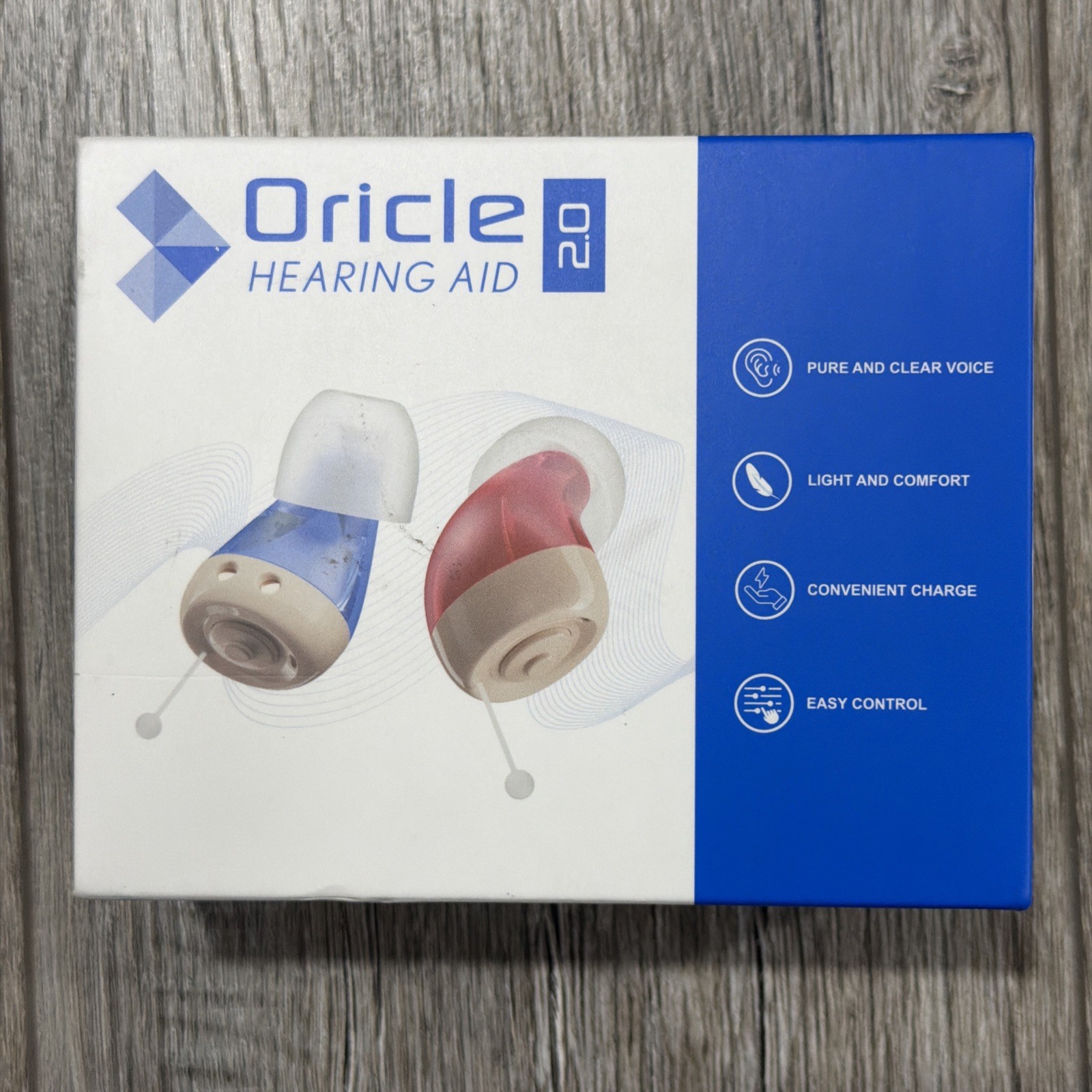Oricle Hearing Aid 2.0 – Model JH-A490 – Rechargeable Pair