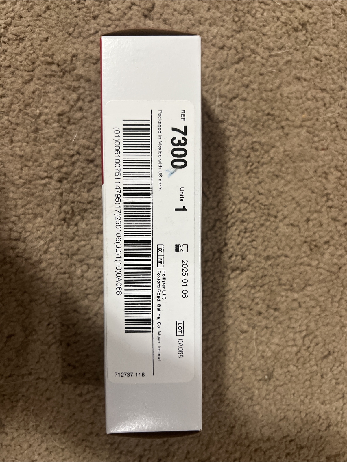 1 Hollister 7300 Adapt Belts 23″-43” Beige Exp 2025