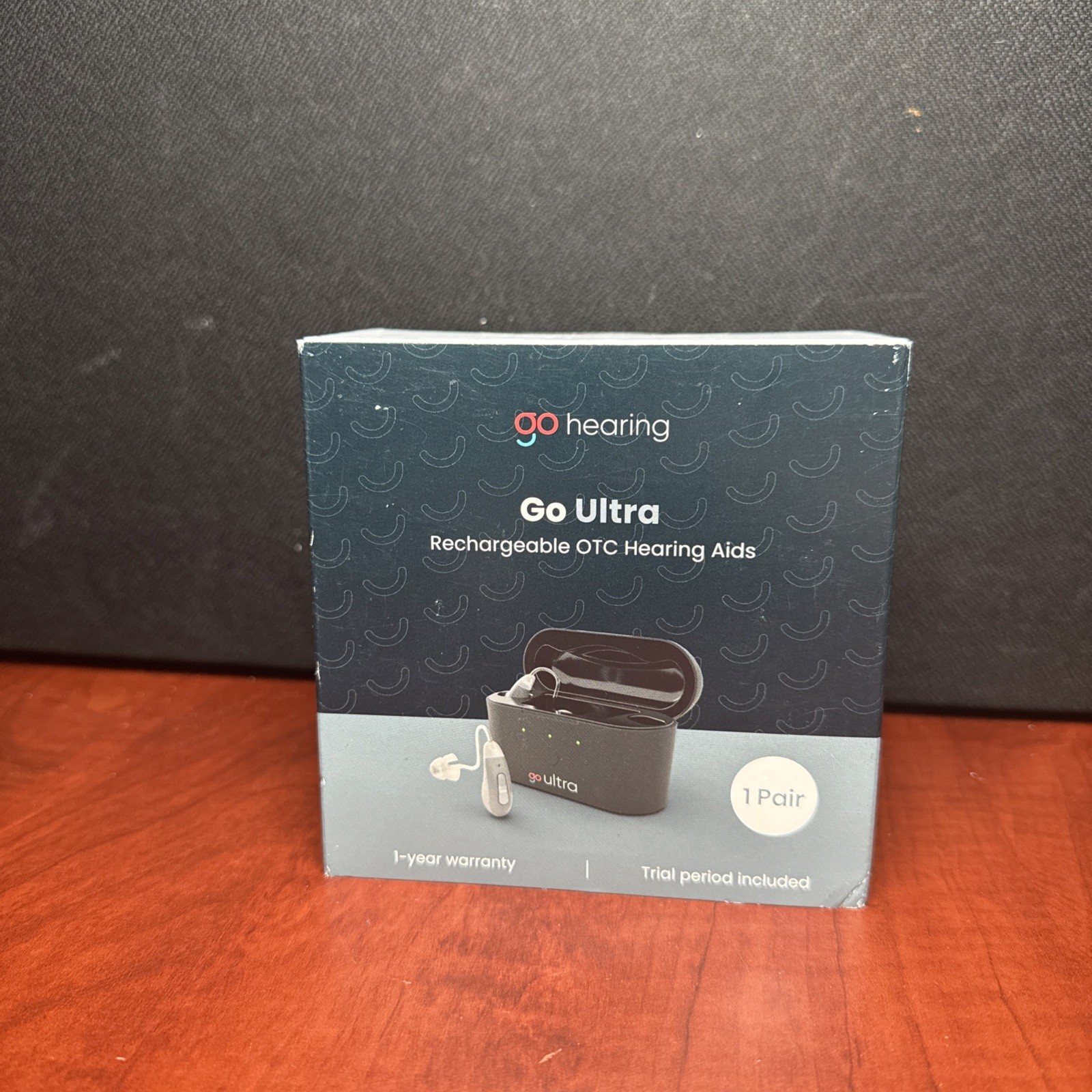 Go Hearing GO ULTRA Rechargeable Discreet OTC Bluetooth Hearing Aids NEW (4959)