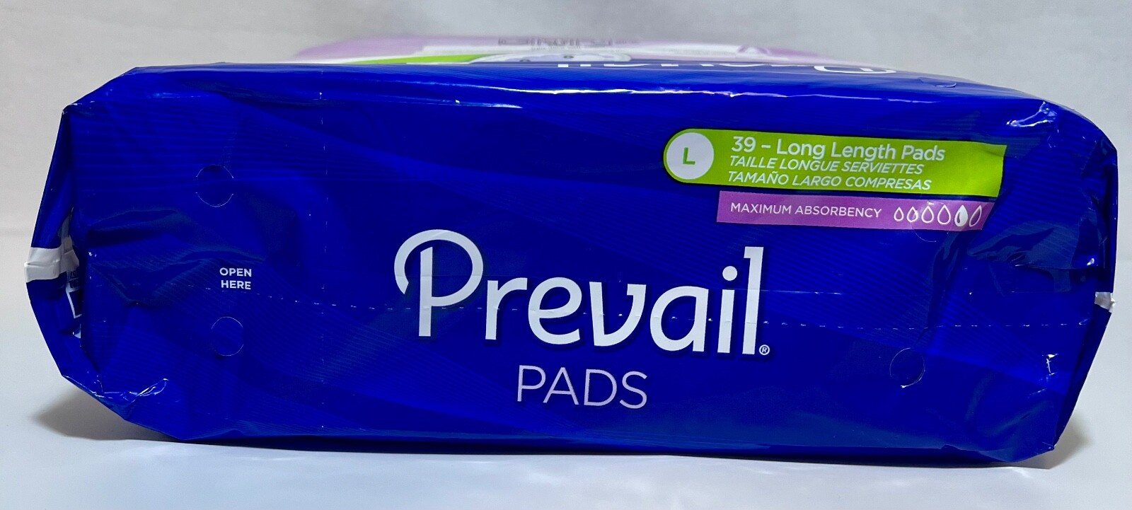 Prevail 39 Pads Count Dri-Fit Incontinent PV-915/1 Daily Max Absorbency L Large