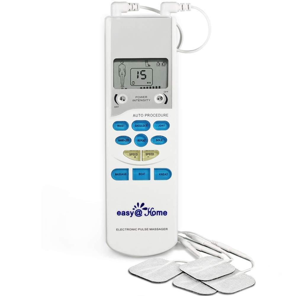 TENS Unit Muscle Stimulator – Electronic Pulse Massager – OTC Home Use handheld