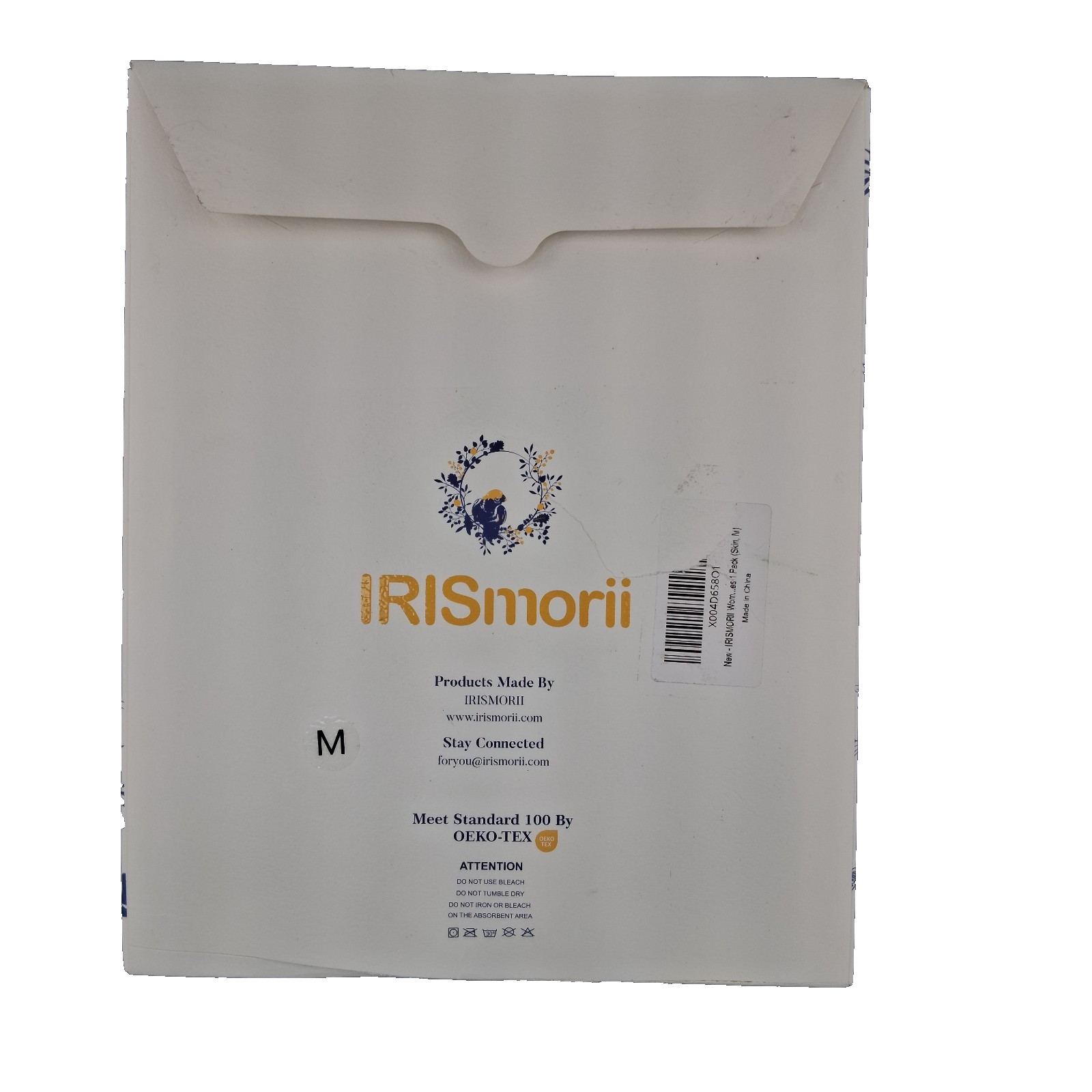IRISMORII Incontinence Underwear Women’s Washable Bladder Leak Protection Size M