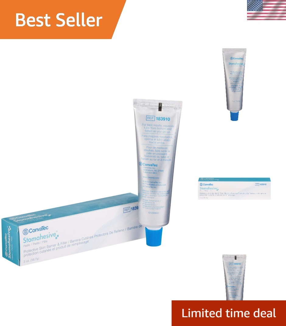 Lightweight 2 oz Stomahesive Paste – Comfort and Protection for Ostomy Needs