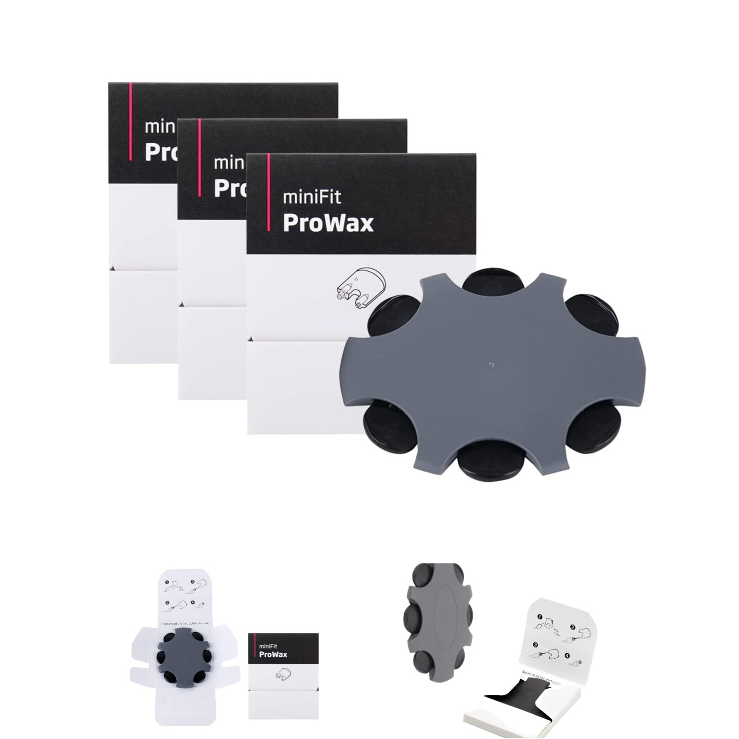 3 Pack Oticon ProWax MiniFit Wax Guards – Essential Replacement Filters