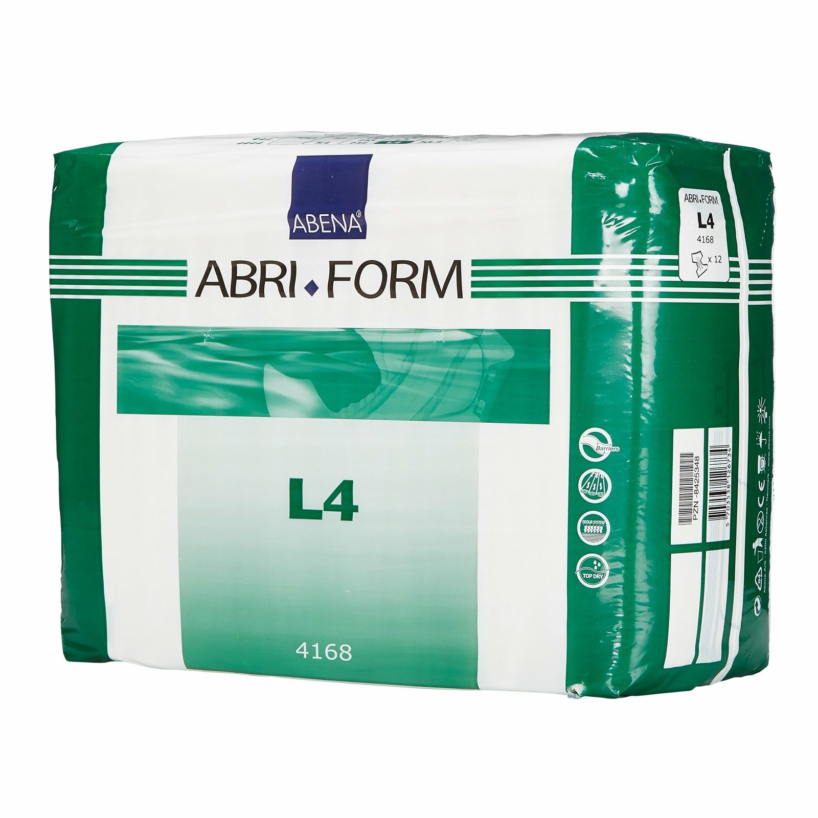 Abena Abri-Form Comfort L4 Incontinence Brief L Contoured 4168 36 Ct