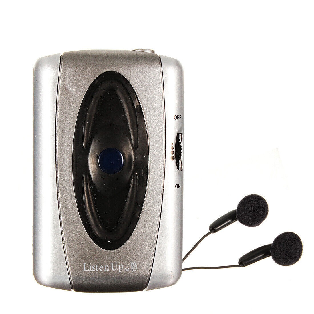 Hearing Aid Listening Device Sound Listen Up Voice Amplifier Personal Tested
